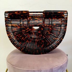 Cult Gaia Brown Ark Bag
